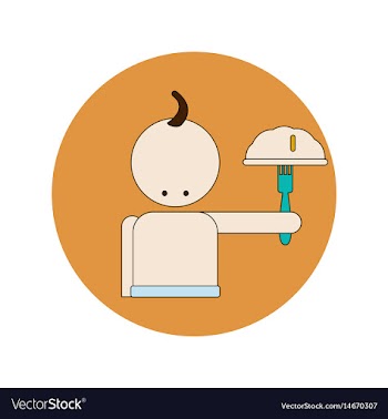 In flat design of ukrainian vector image