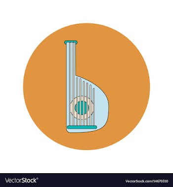 In flat design of ukrainian vector image