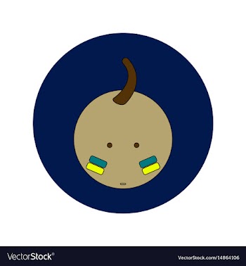 In flat design of ukrainian vector image