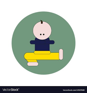 In flat design of ukrainian vector image