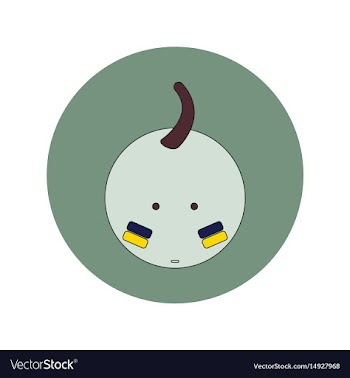 In flat design of ukrainian vector image