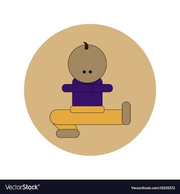 In flat design of ukrainian vector image