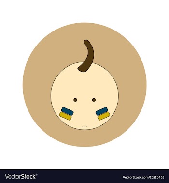 In flat design of ukrainian vector image