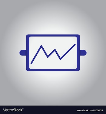 In flat design of whiteboard vector image