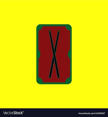 In flat style billiard pool vector image