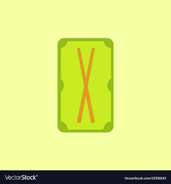 In flat style billiard pool vector image