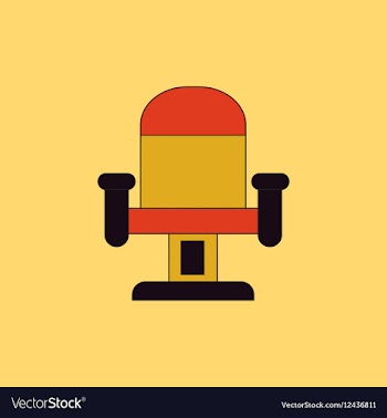 In flat style Movie seat vector image