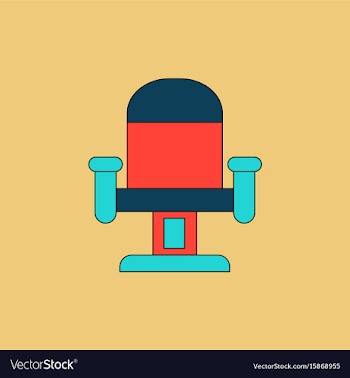In flat style movie seat vector image