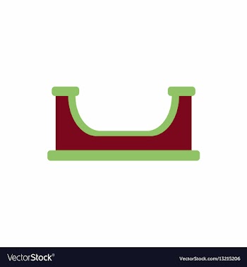 In flat style playground vector image