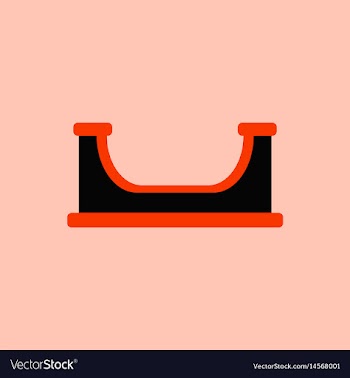 In flat style playground vector image