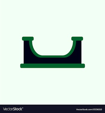 In flat style playground vector image
