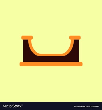 In flat style playground vector image