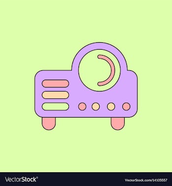 In flat style retro home vector image