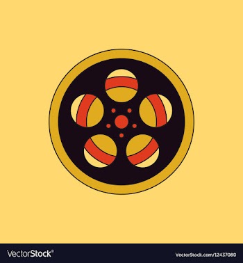 In flat style Tape Bobbin Reel vector image
