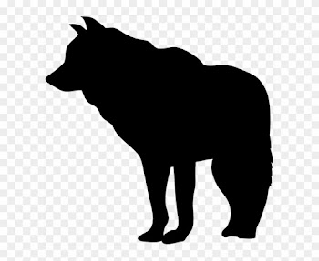 In Loving Memory Of Nighteyes - Free Wolf Silhouette