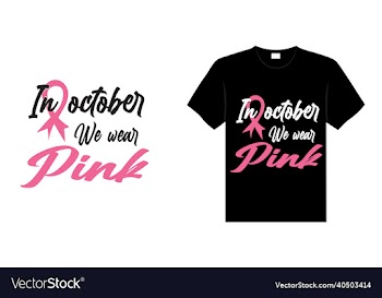 in october we wear pink