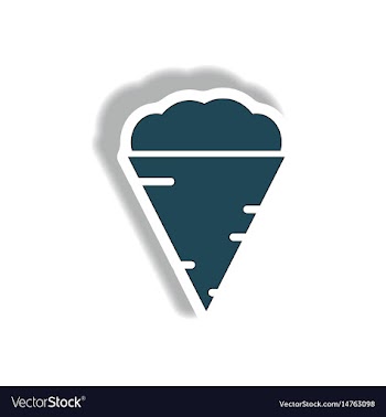 In paper sticker design vector image