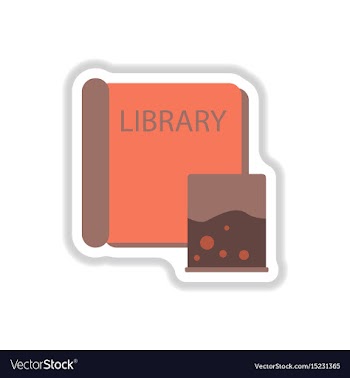 In paper sticker style ancient vector image