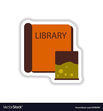 In paper sticker style ancient vector image
