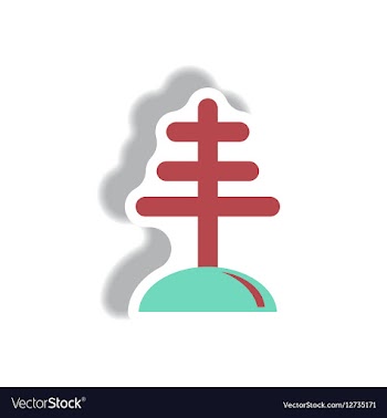 In paper sticker style antenna vector image
