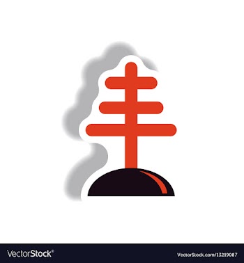 In paper sticker style antenna vector image