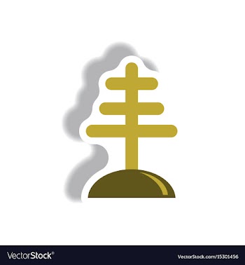 In paper sticker style antenna vector image