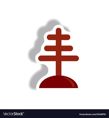 In paper sticker style antenna vector image