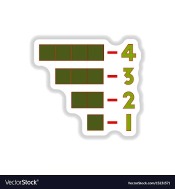 In paper sticker style battle vector image