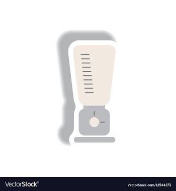 In paper sticker style blender vector image