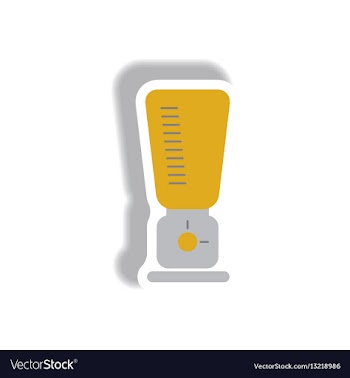 In paper sticker style blender vector image