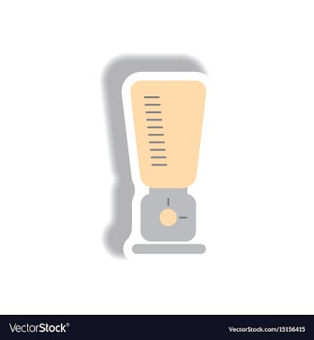 In paper sticker style blender vector image
