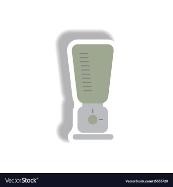 In paper sticker style blender vector image