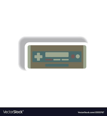 In paper sticker style car vector image