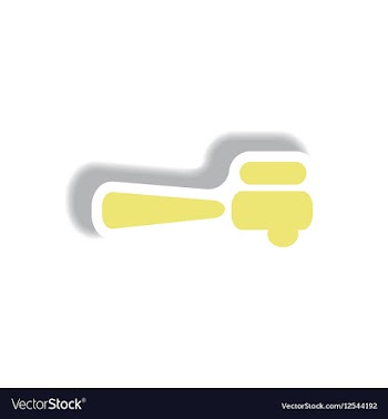 In paper sticker style cezve vector image