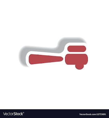 In paper sticker style cezve vector image