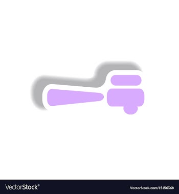 In paper sticker style cezve vector image