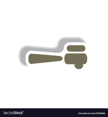 In paper sticker style cezve vector image