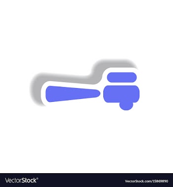 In paper sticker style cezve vector image