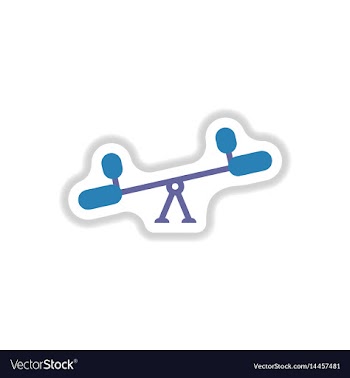 In paper sticker style childs vector image