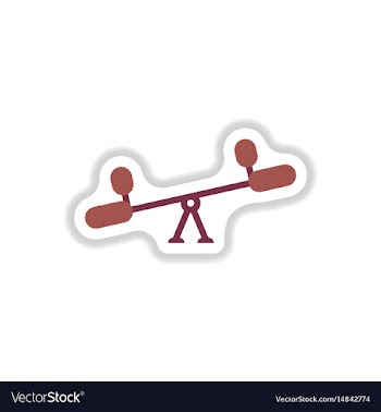 In paper sticker style childs vector image