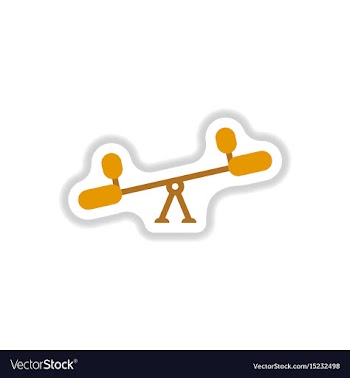 In paper sticker style childs vector image