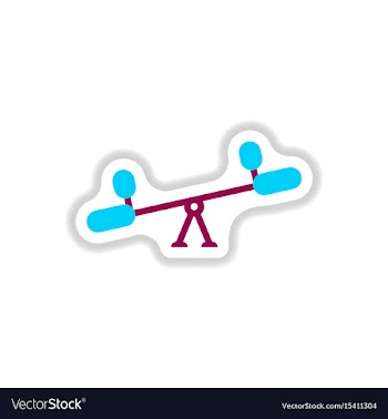 In paper sticker style childs vector image