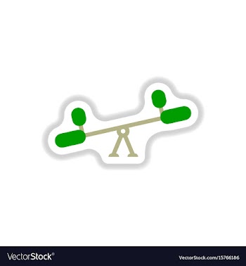 In paper sticker style childs vector image