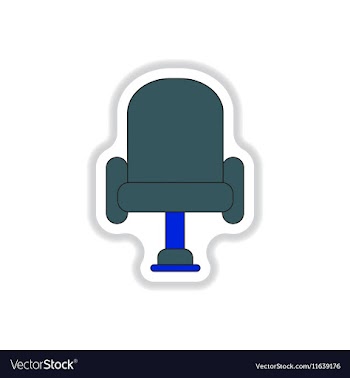 In paper sticker style cineama vector image