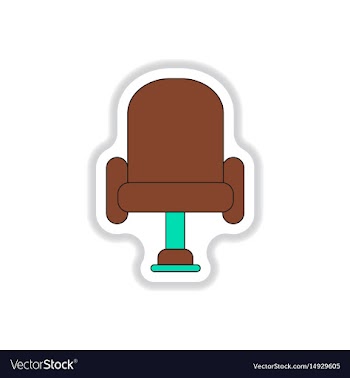 In paper sticker style cineama vector image