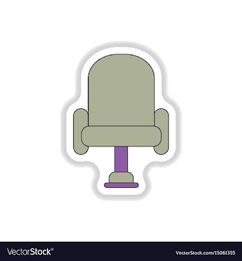 In paper sticker style cineama vector image