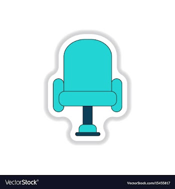 In paper sticker style cineama vector image