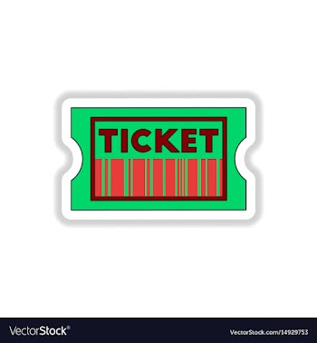 In paper sticker style cinema vector image