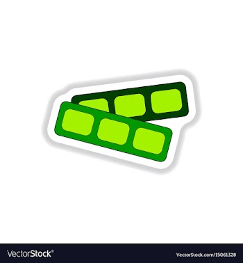 In paper sticker style cinema vector image