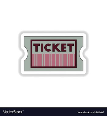 In paper sticker style cinema vector image